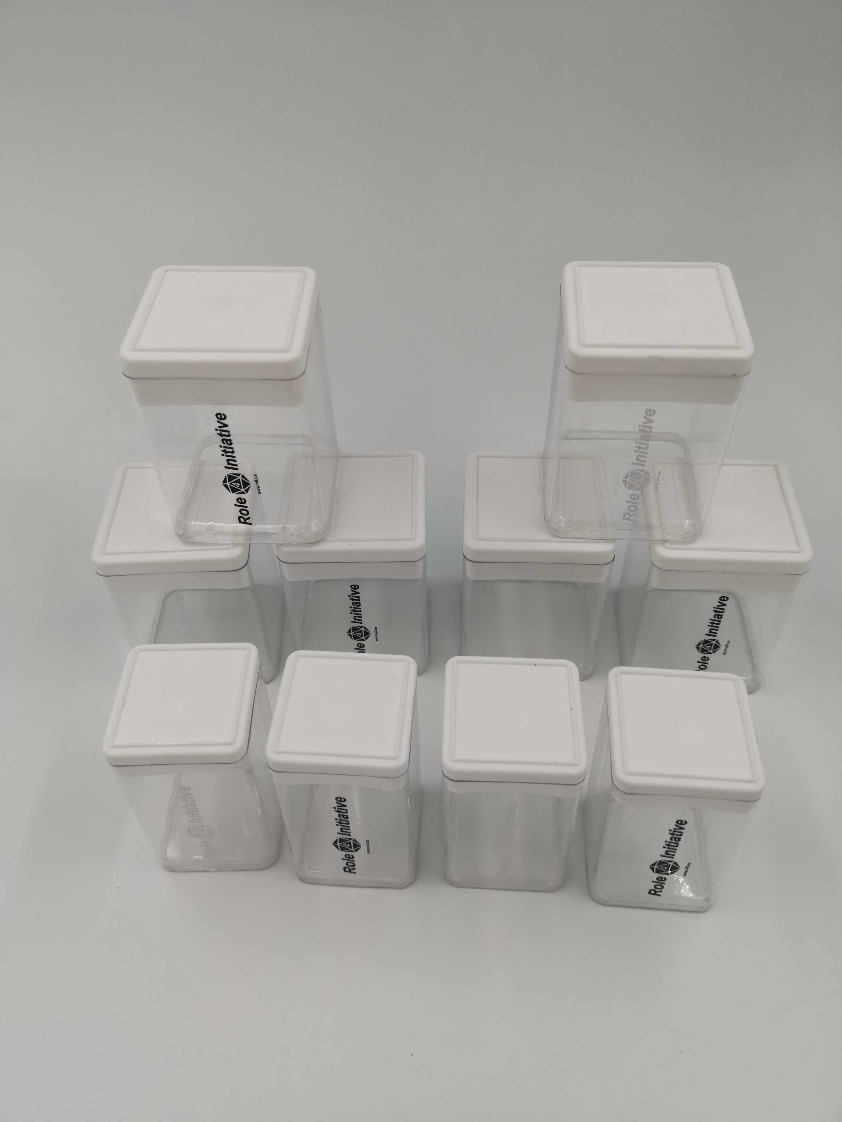 clear square packaging tubes,plastic square tubes,packaging square